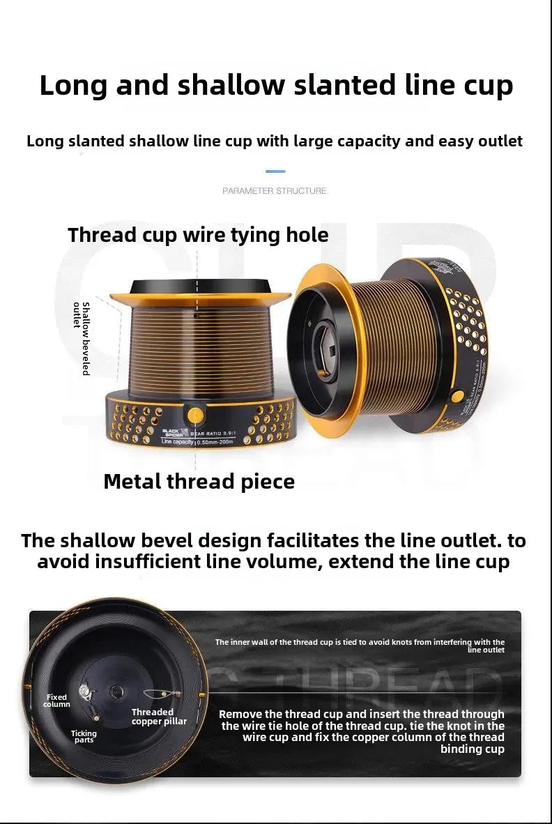 Ultralight Gear Reels Accessories Equipment Reel Spinning Carp Fishing Lures Sea Ice Tools Baitcasting Goods Spools Jigging