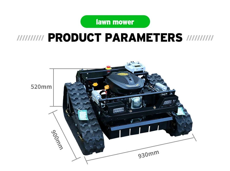 Customized CE/EPA  Self Propelled Lawn Mower Automatic Zero Turn Remote Control Robot Garden Grass Lawn Mower