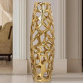 Elegant Handcrafted Large Floor Vase for Decorative Branches and Dried Flowers