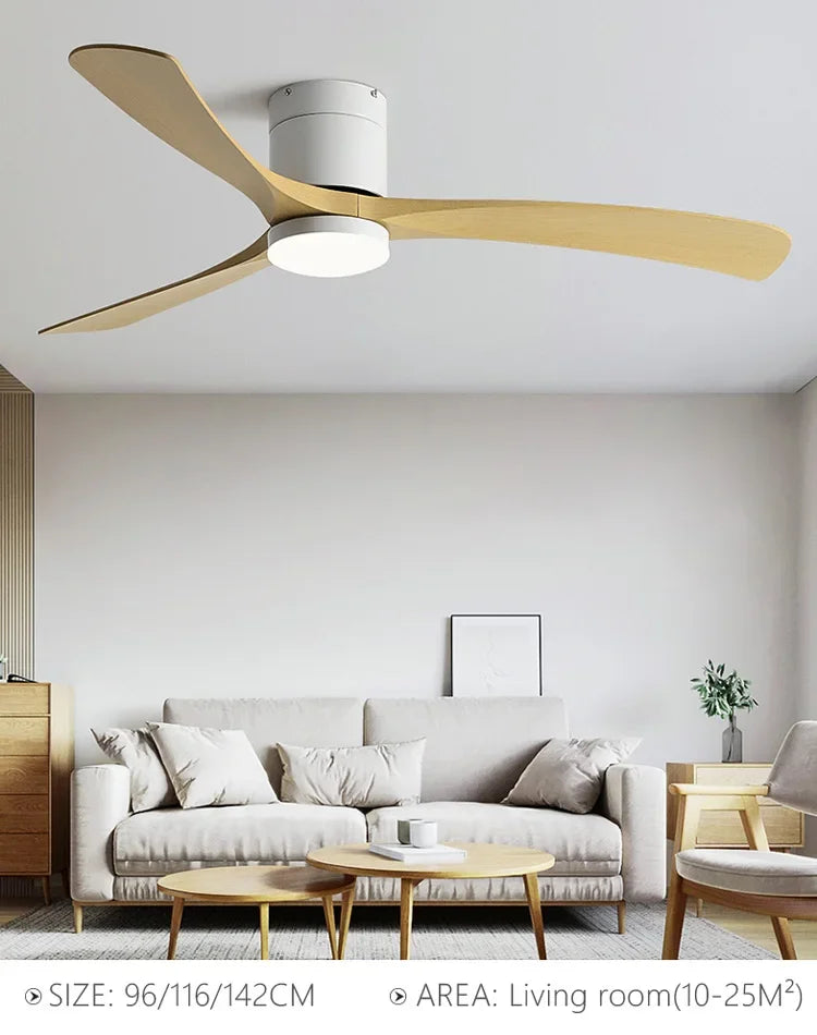 38/56Inch Low Floor Ceiling Fan Light Modern Black ABS Blade DC Remote Control Led Fan Lights Restaurant The bedroom 110V 220V