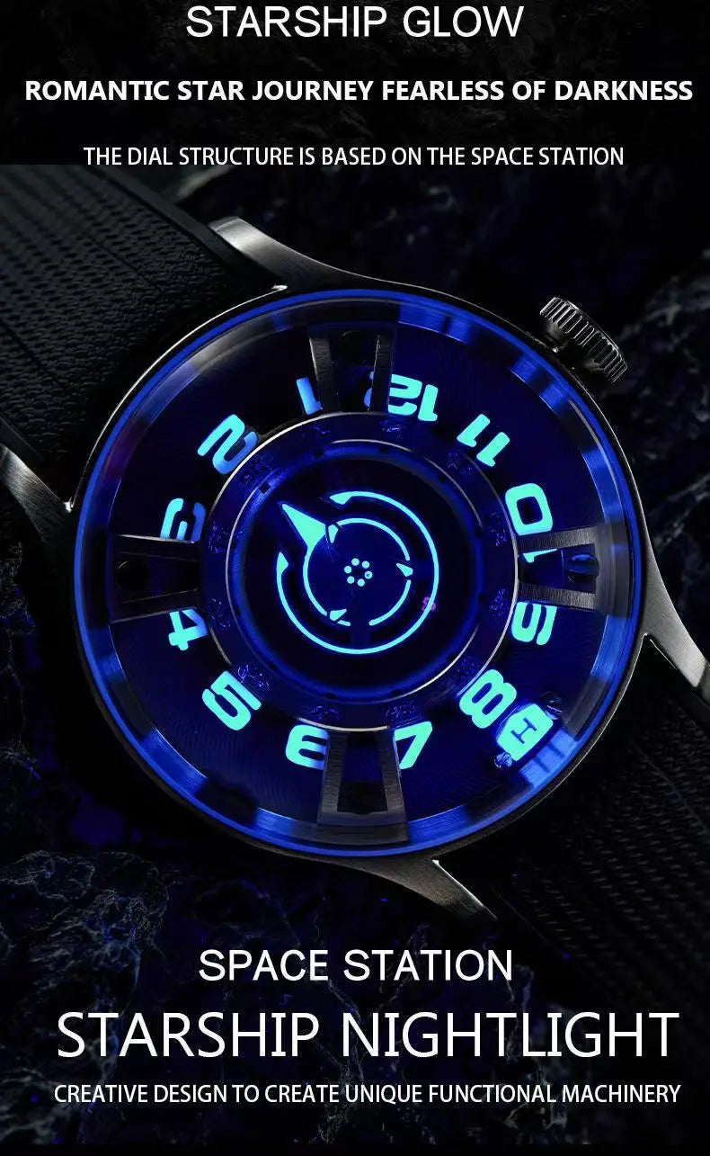 OBLVLO men's mechanical watches, automatic winding mechanical watches, novel and creative men's watches, men's timepieces, uniqu