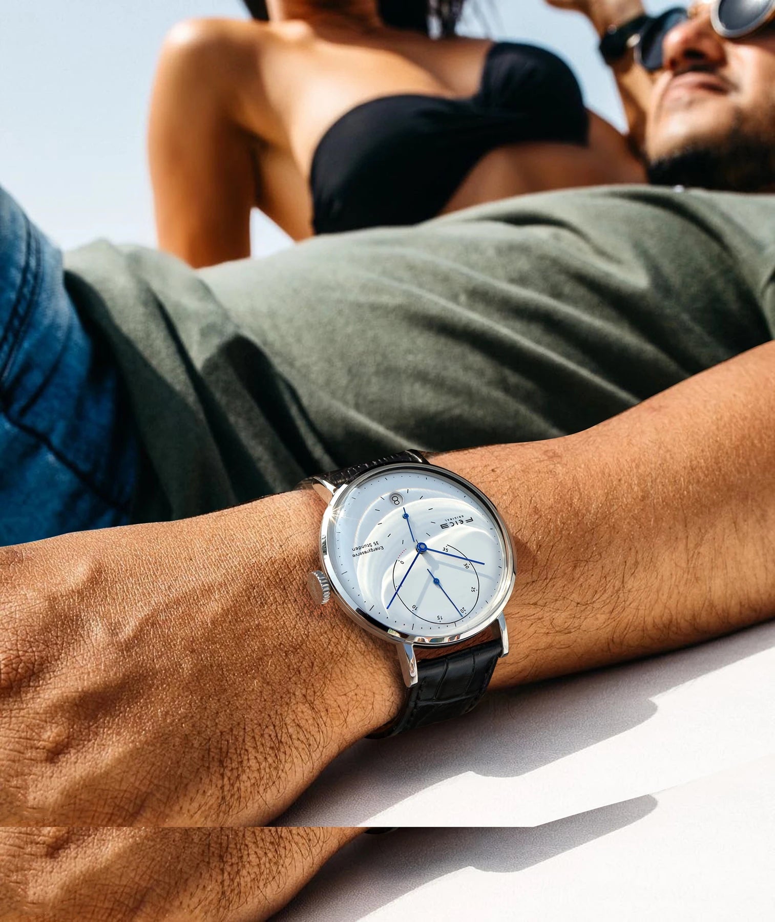 FEICE 20mm Men's Mechanical Watch Men Automatic Bauhaus WristWatch Waterproof Fashion Creative Simple Relogio Masculino-FM202