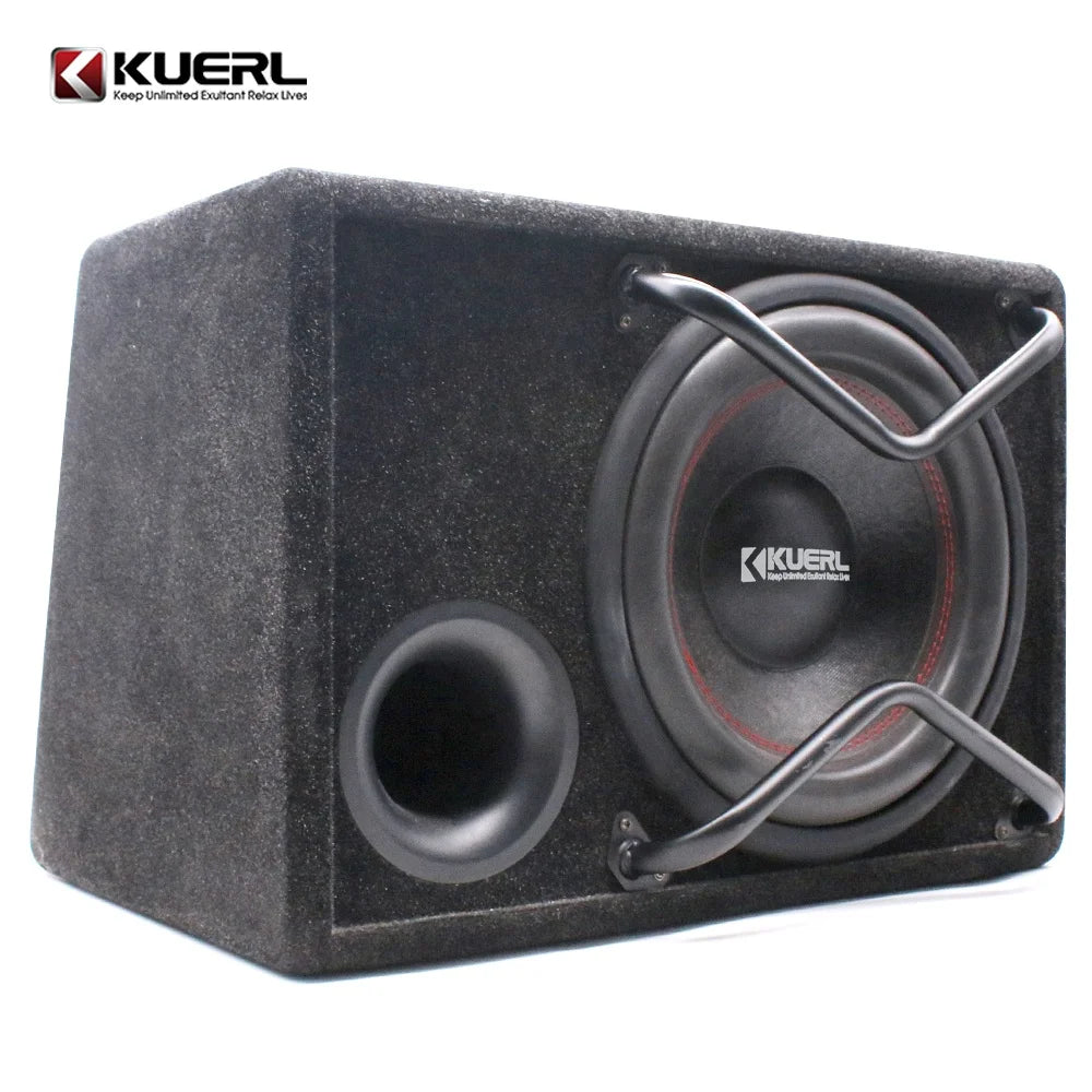 Car Subwoofer Audio Amplifier Vehicle Under Seat Passive Subwoofer 12 Inch 2600W