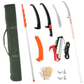 Garden Hand Pruning Saw Tools, Extendable Poles From 7.3ft Up To 24.1ft, All-in-one Pruning Kit, Versatile Application